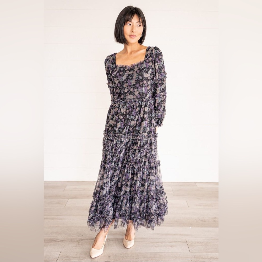 NWT Catherine Dress in Dark Floral